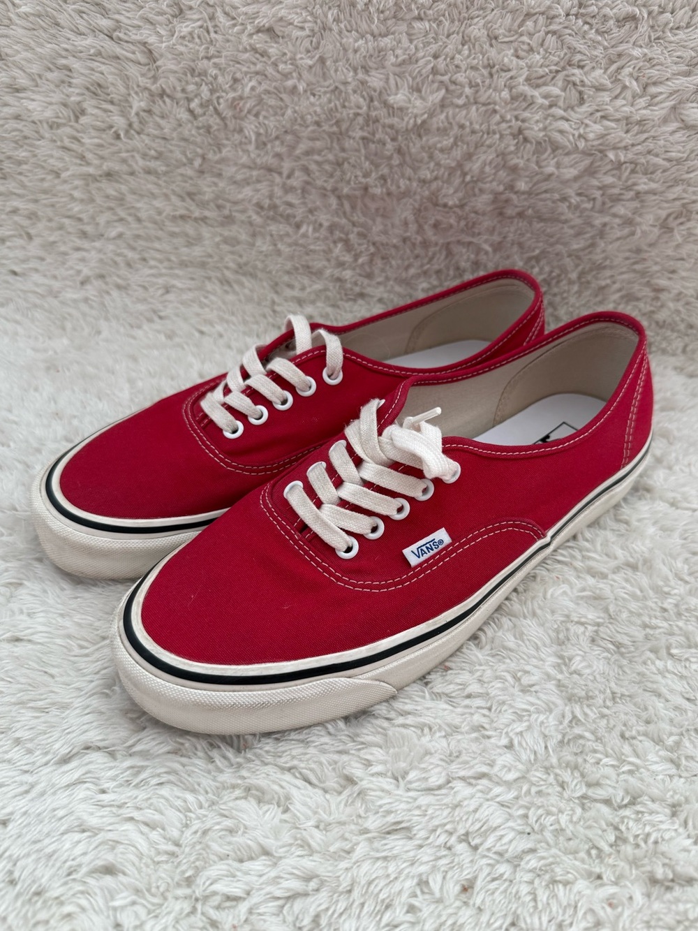 Vans Premium Authentic - Red - Men’s Size 11